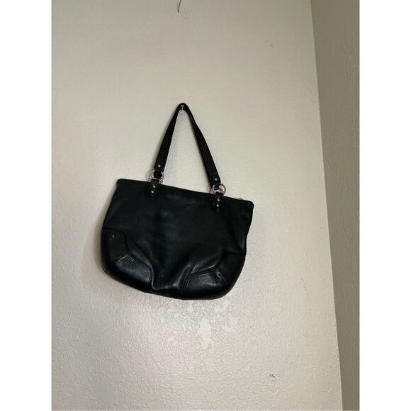 Coach Penelope Satchel Purse Handbag Black shoulder bag - Picture 1 of 4